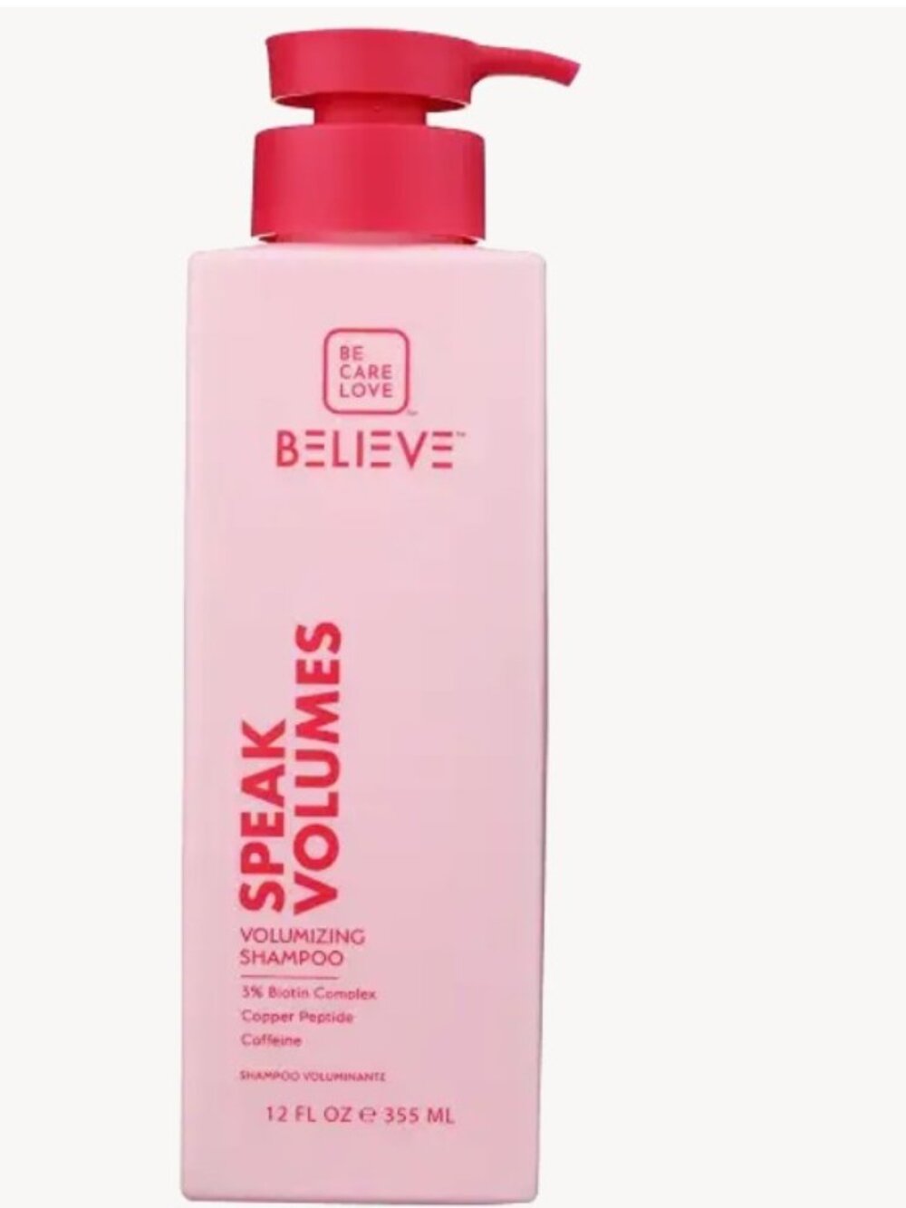 Be Care Love Pro Growth Volume Shampoo, 12 Fluid Oz